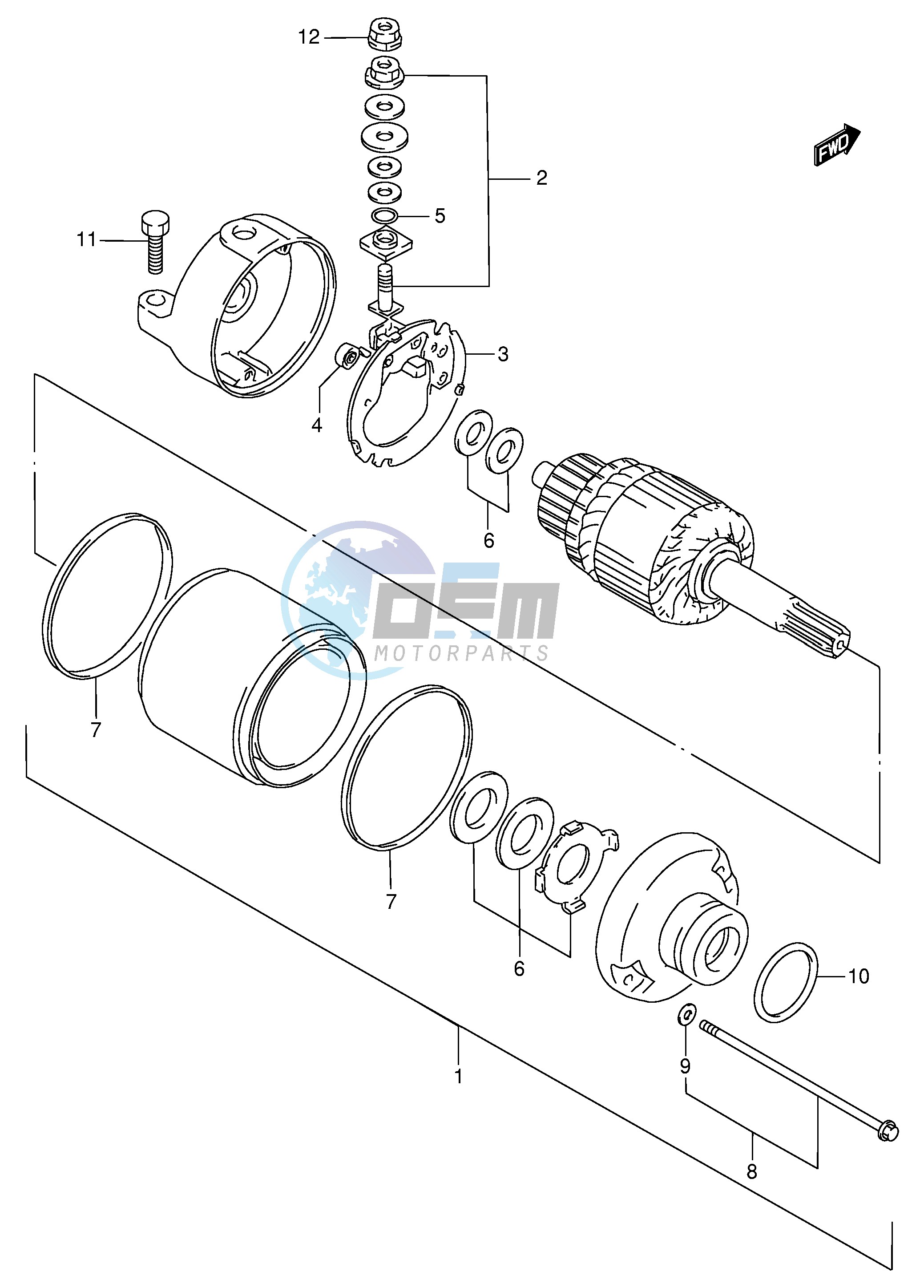 STARTING MOTOR