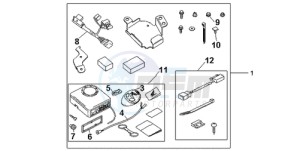 CB1000RA9 Australia - (U / ABS) drawing ALARM SYS.