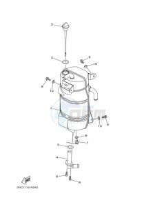 YXZ1000ET YXZ1000R SS (BAST) drawing OIL TANK