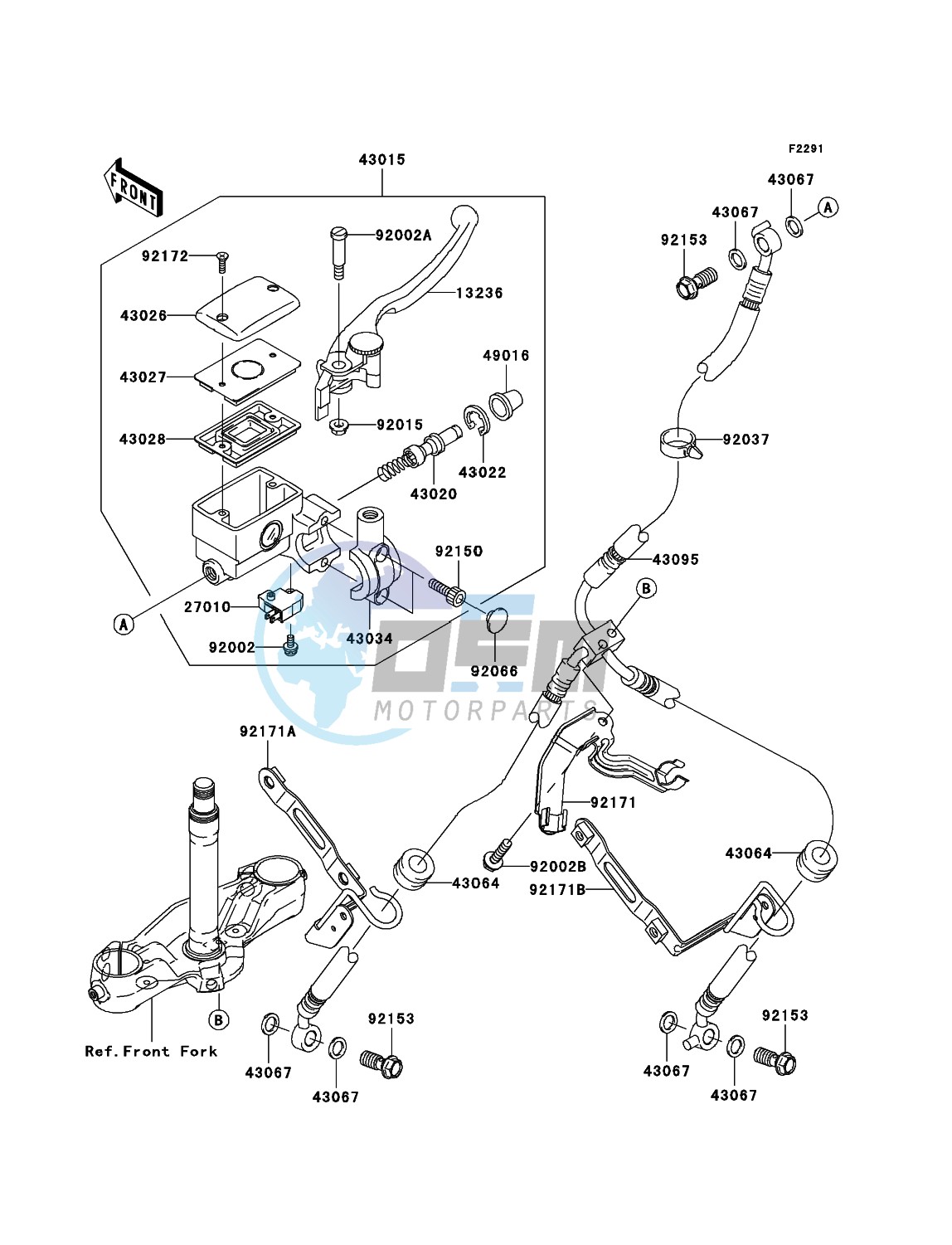 Front Master Cylinder