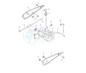 FZ1 1000 drawing SIDE COVER