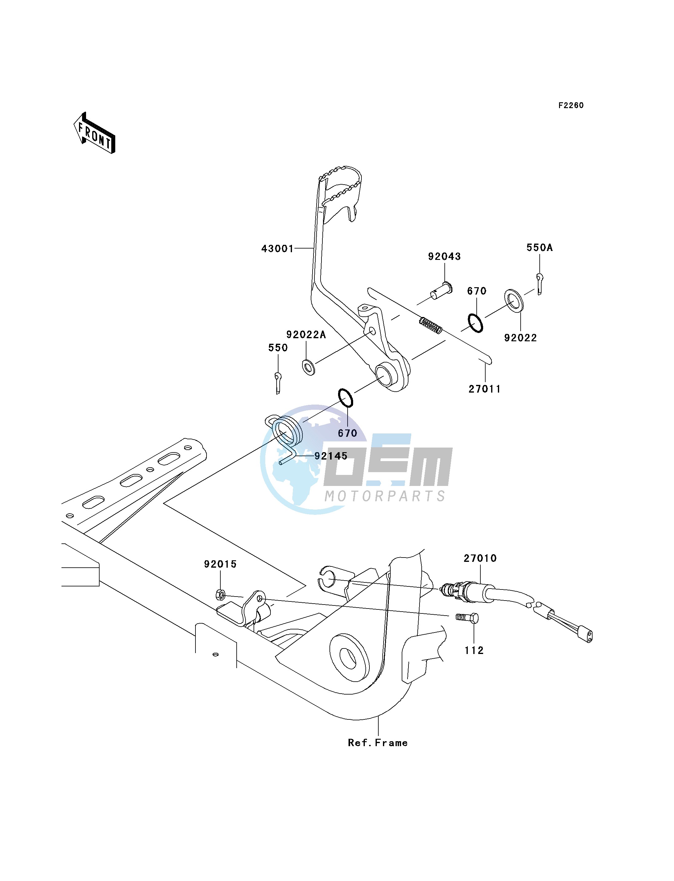 BRAKE PEDAL