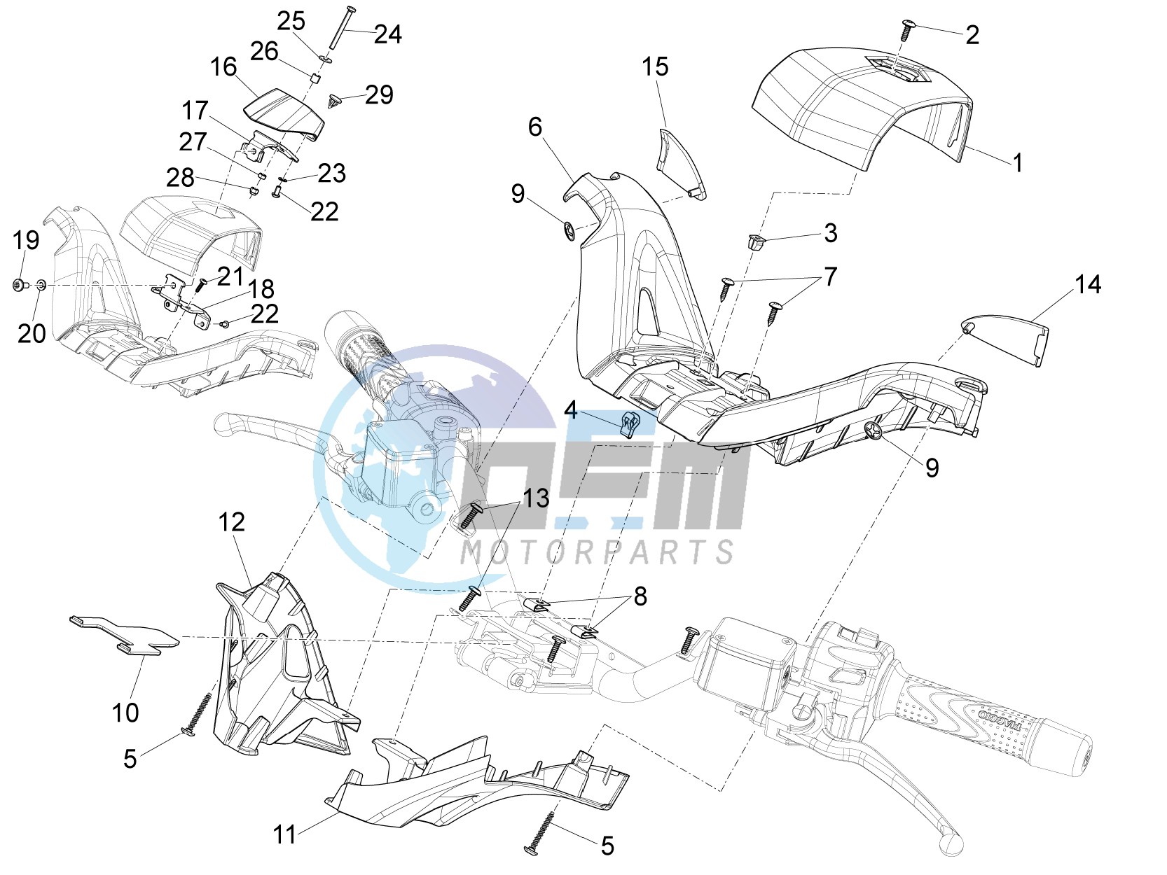 Anti-percolation system