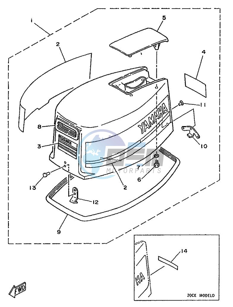 TOP-COWLING