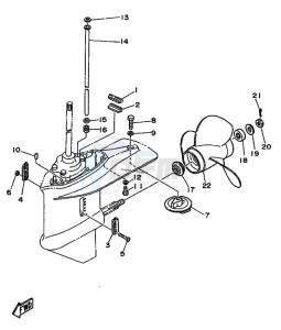 40Q drawing LOWER-CASING-x-DRIVE