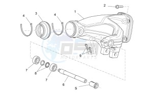 Breva V IE 1100 drawing Swing arm