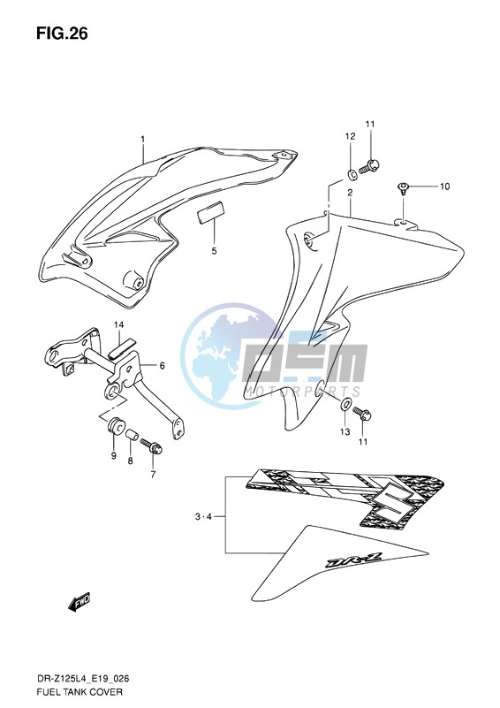 FUEL TANK COVER