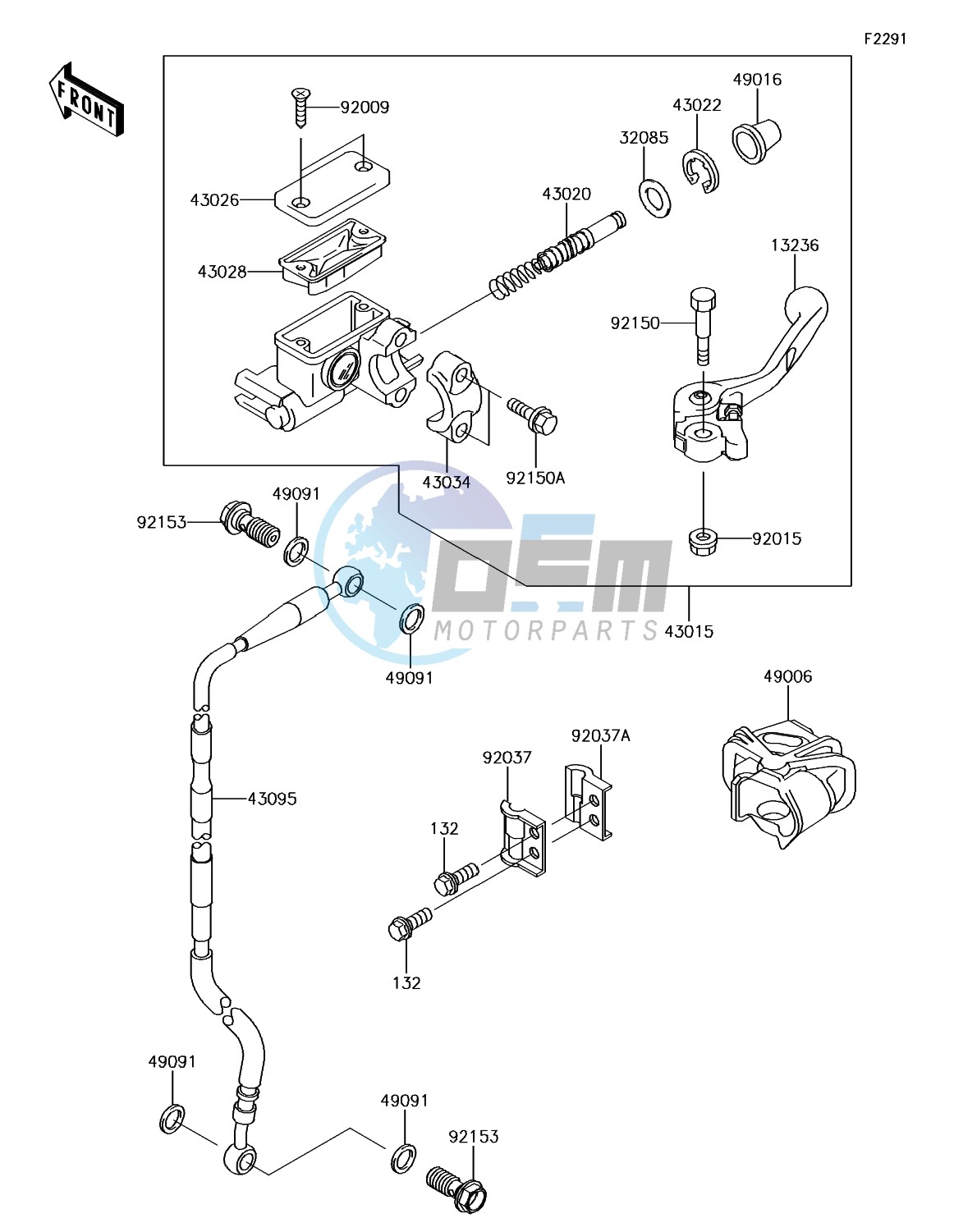 Front Master Cylinder