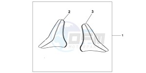 NSS250 drawing KNUCKEL VISOR