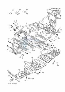 YFM700FWAD (BFEF) drawing FRAME