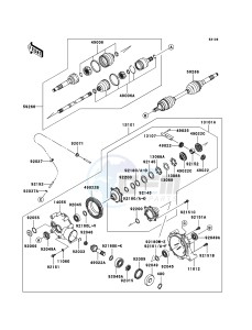 MULE_610_4X4 KAF400A7F EU drawing Drive Shaft-Front