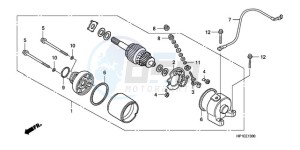 TRX450ER9 Australia - (U / SEL) drawing STARTING MOTOR