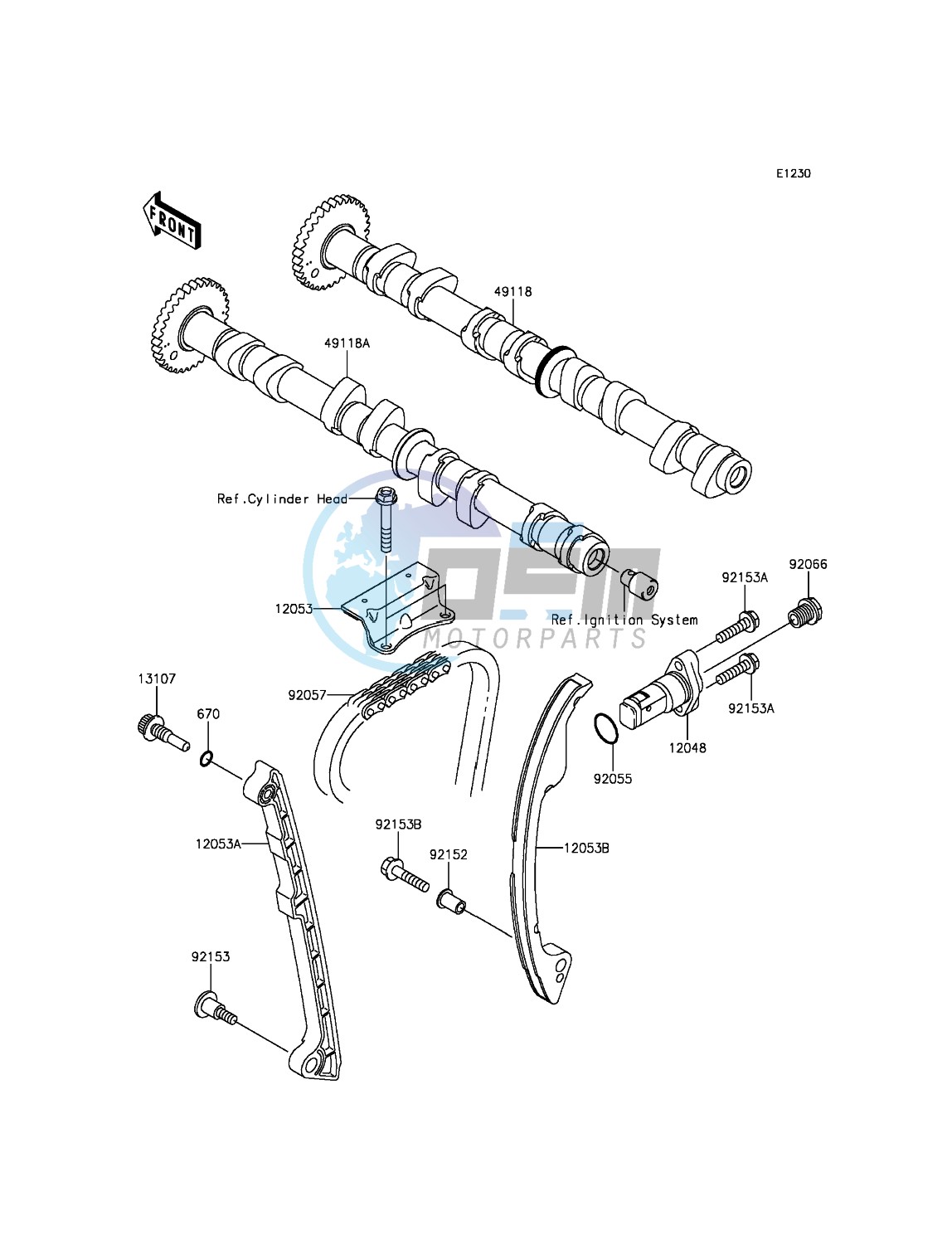 Camshaft(s)/Tensioner