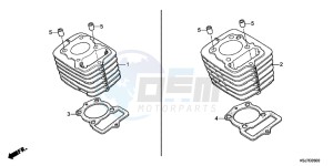 CRF100FD CRF100F Europe Direct - (ED) drawing CYLINDER