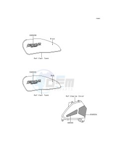 ZR 550 B [ZEPHYR] (B1-B4) [ZEPHYR] drawing DECAL-- ZR550-B1_B2- -