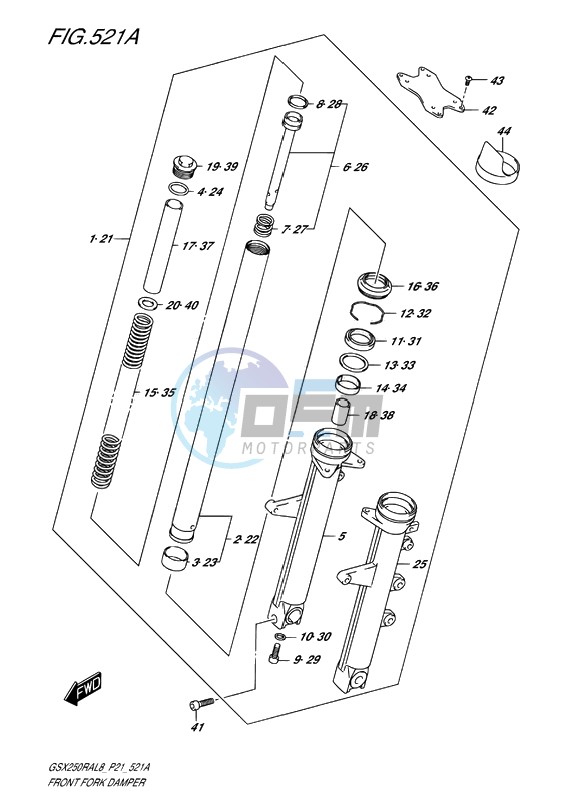 FRONT FORK DAMPER