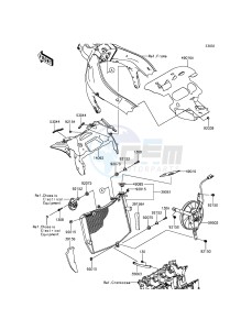 NINJA_ZX-6R_ABS ZX636FFFA FR GB XX (EU ME A(FRICA) drawing Radiator