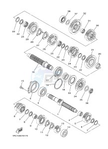 MT09TRA MT-09TRA TRACER 900 (2SCB) drawing TRANSMISSION