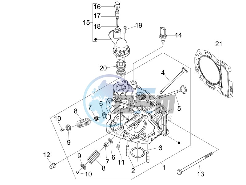 Head unit - Valve