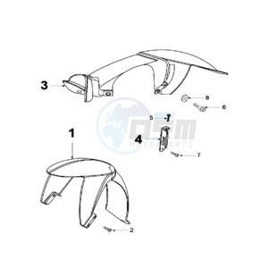 LUDIX 10 V ONE drawing FENDERS