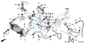 VTR2509 U drawing RADIATOR