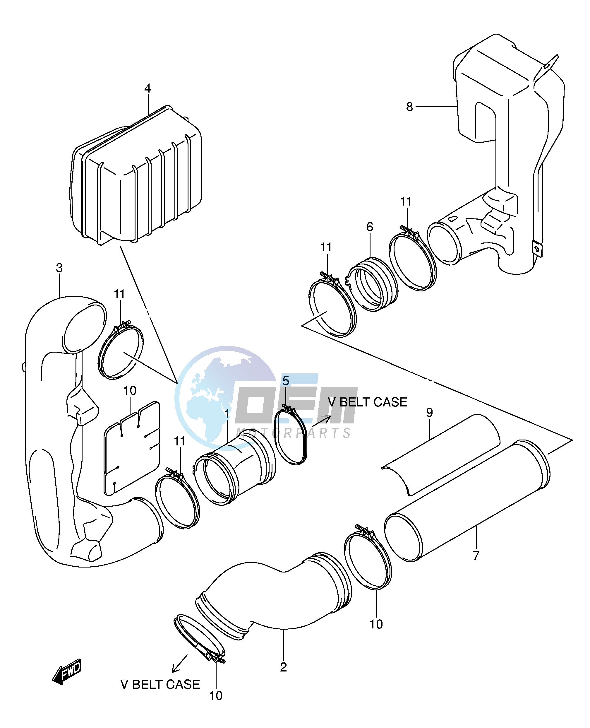 COOLING DUCT