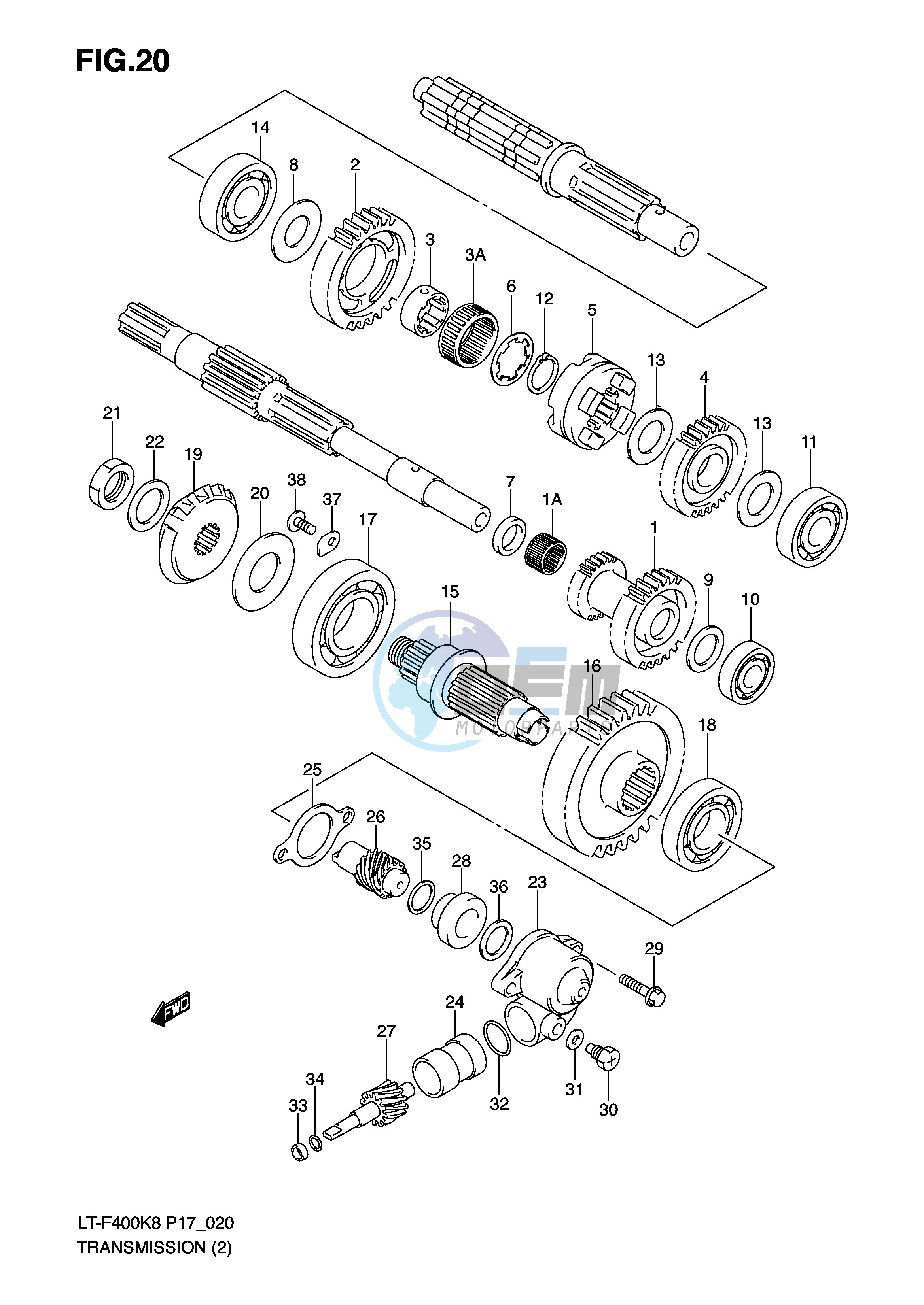 TRANSMISSION (2)(MODEL K8 K9)