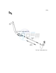 VULCAN S ABS EN650BGFA XX (EU ME A(FRICA) drawing Accessory(Tie Rod)