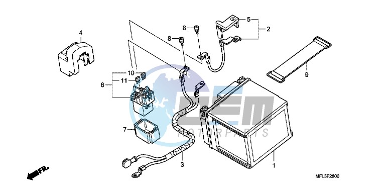 BATTERY (CBR1000RR)