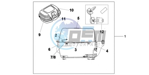 TOP BOX 45L