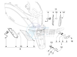 Zip 50 SP Euro 2 drawing Tail light - Turn signal lamps