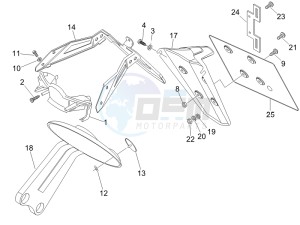 Nexus 500 e3 (UK) UK drawing Rear cover - Splash guard