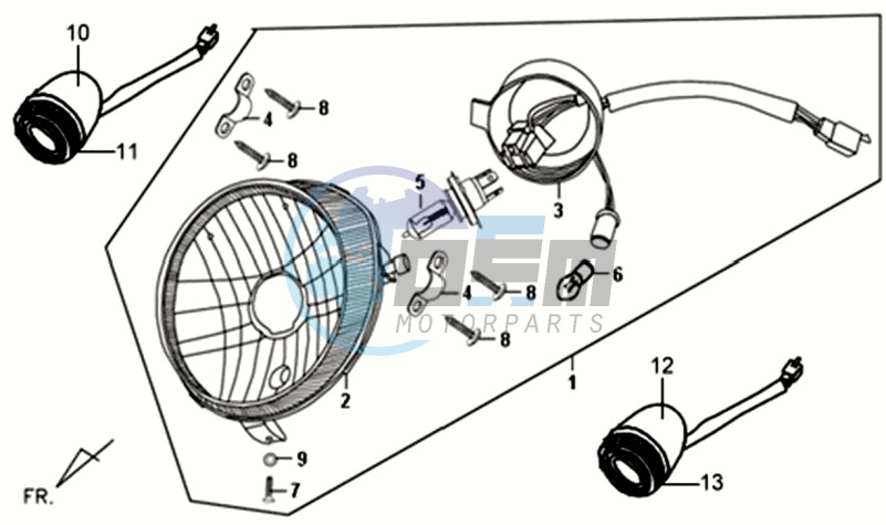 HEADLAMP CPL