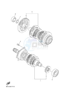 FJR1300A FJR1300-A FJR1300A ABS (B888) drawing TRANSMISSION