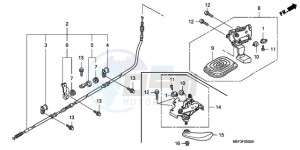 FJS400D9 SI - (SI) drawing PARKING BRAKE