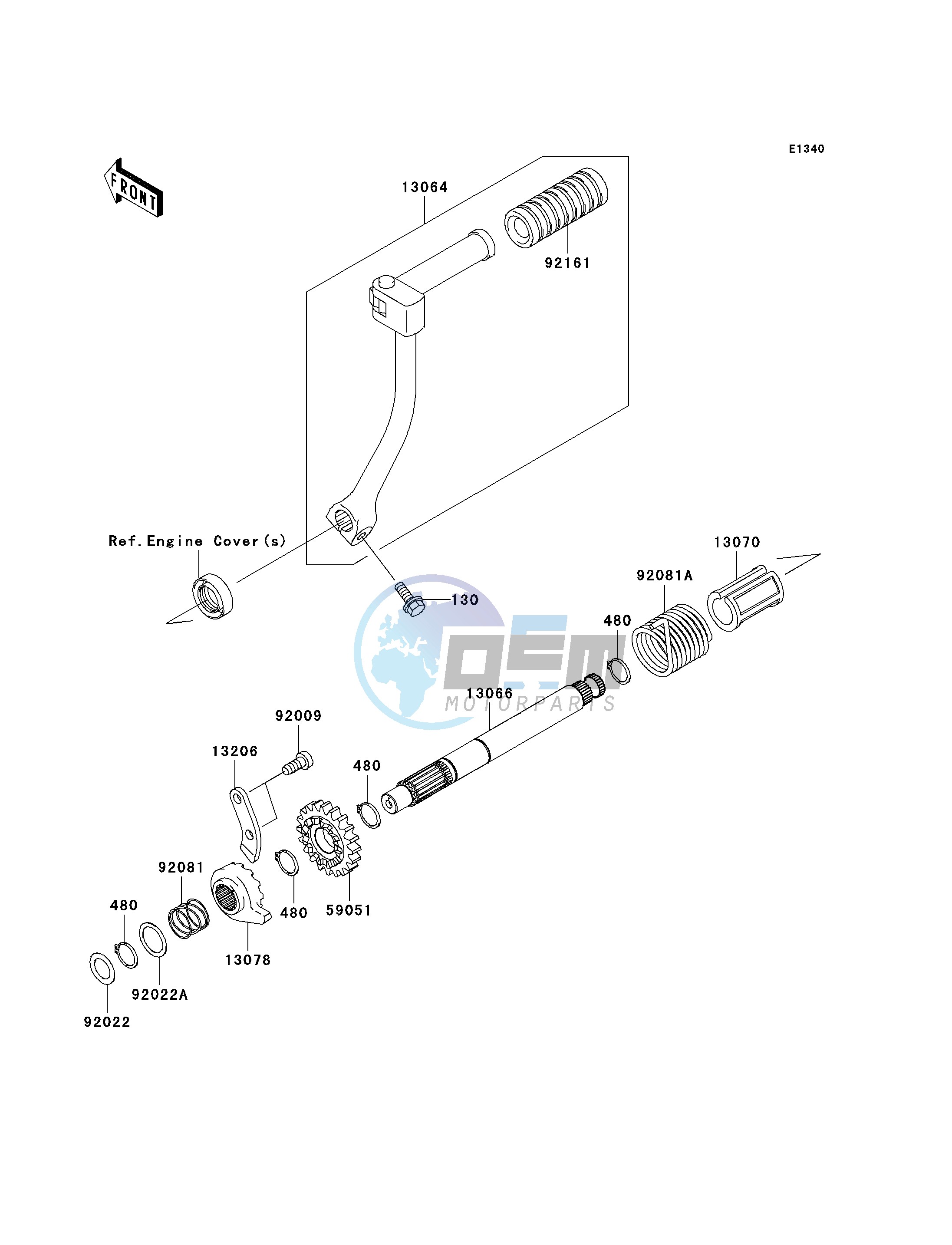 KICKSTARTER MECHANISM