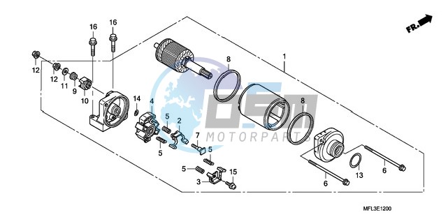 STARTING MOTOR