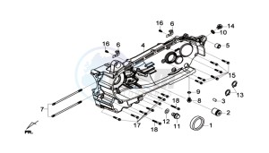 GTS 300I ABS L7 drawing CRANKCASE LEFT