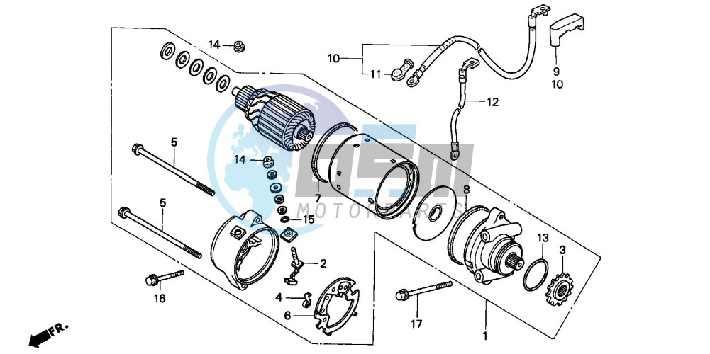 STARTER MOTOR