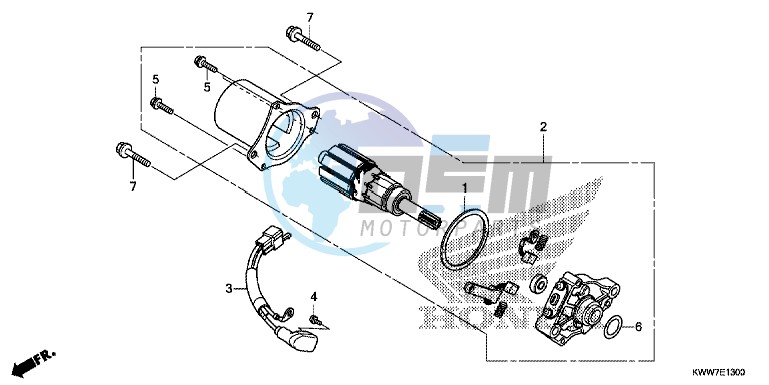 STARTER MOTOR