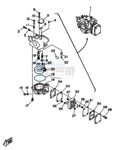 6D drawing CARBURETOR