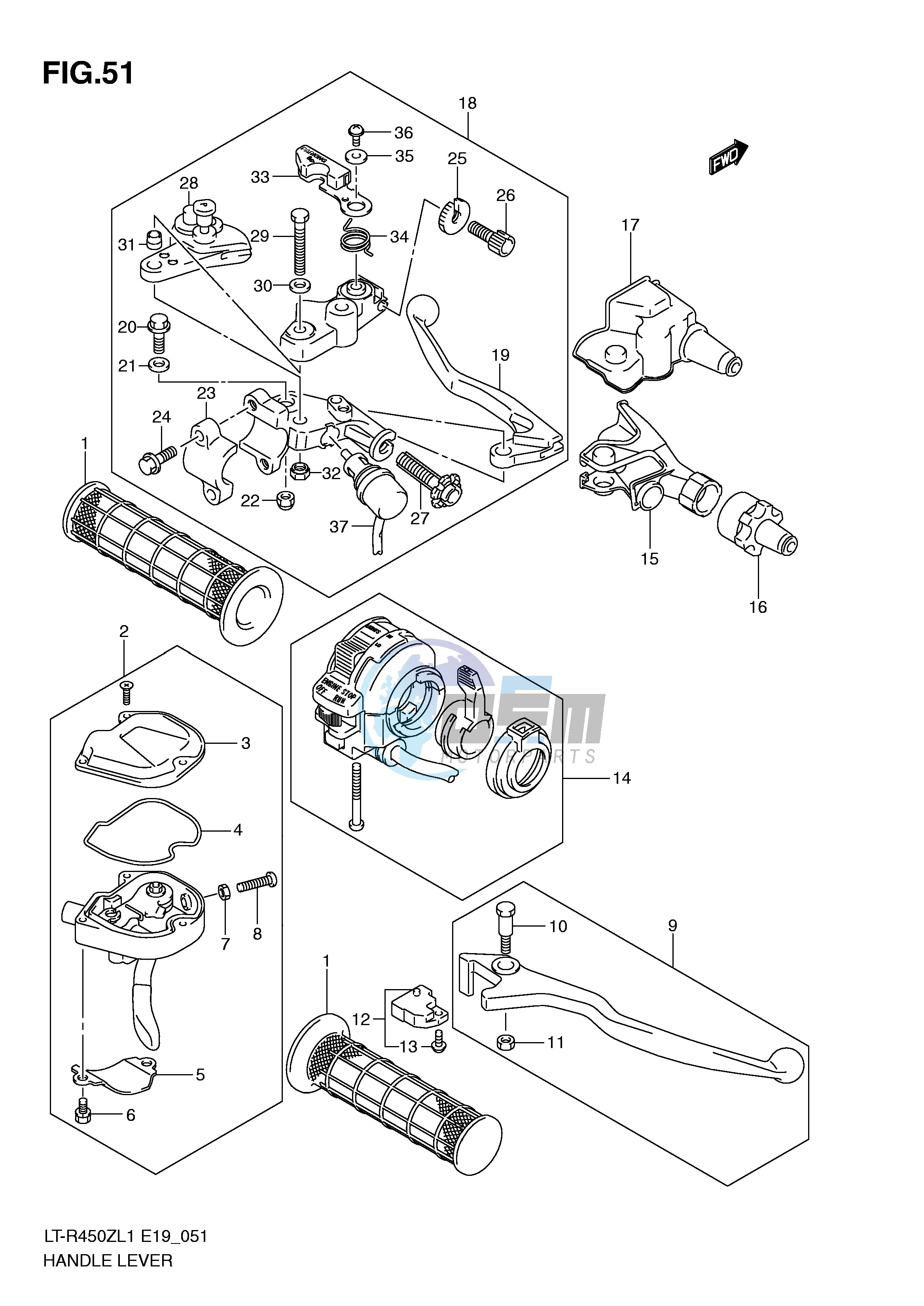 HANDLE LEVER