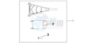 CBR1000RR9 UK - (E / MKH MME REP) drawing TANK BAG