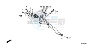 NC750XDE NC750XD Europe Direct - (ED) drawing THERMOSTAT