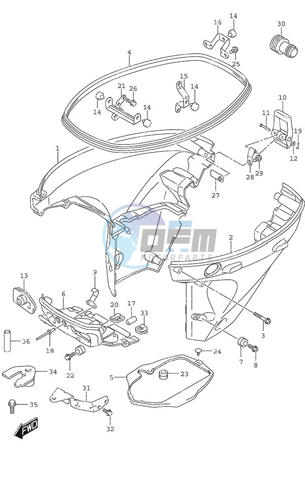 Side Cover - Remote Control