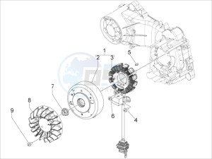 Typhoon 50 4t 4v e2 (USA) USA drawing Flywheel magneto