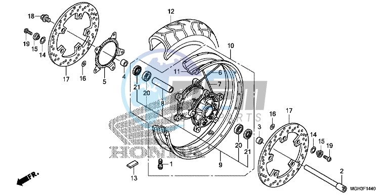 FRONT WHEEL