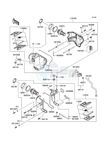 W800 EJ800ABS GB XX (EU ME A(FRICA) drawing Air Cleaner