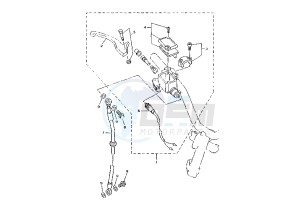 YN NEO'S 100 drawing FRONT MASTER CYLINDER