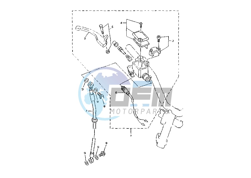 FRONT MASTER CYLINDER